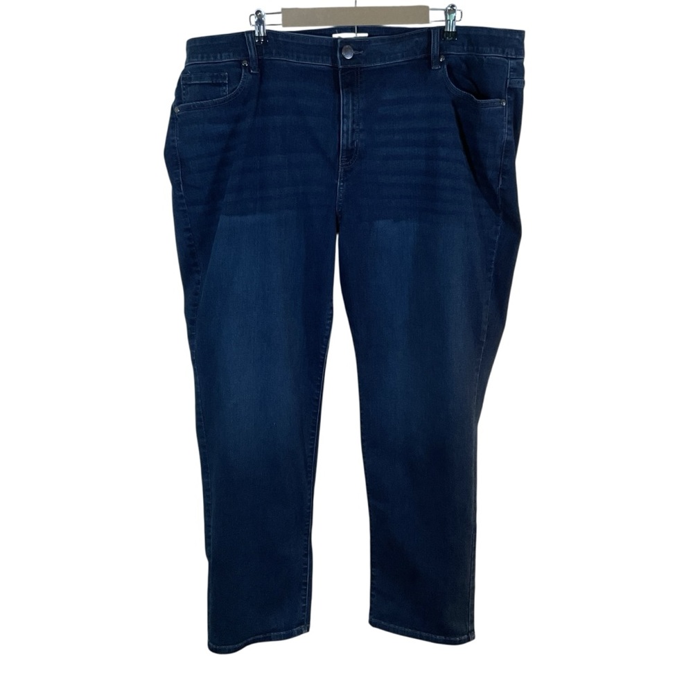 Lane Bryant Women’s Denim Distressed Straight Leg Jeans. Size 26